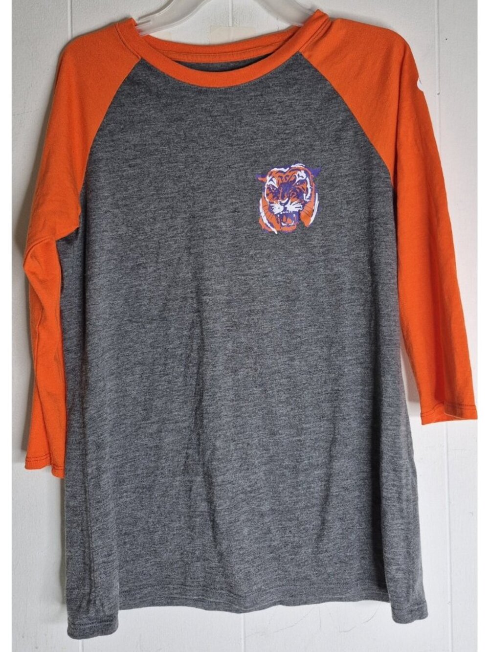 Nike Dri-Fit 3/4 Sleeve Clemson Tigers Raglan Tee Women's Size S